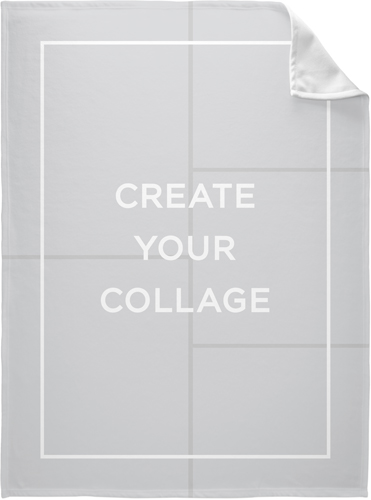 Create a Collage Fleece Photo Blanket, Fleece, 60x80, Multicolor, multi