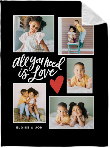 Shutterfly collage blanket sale