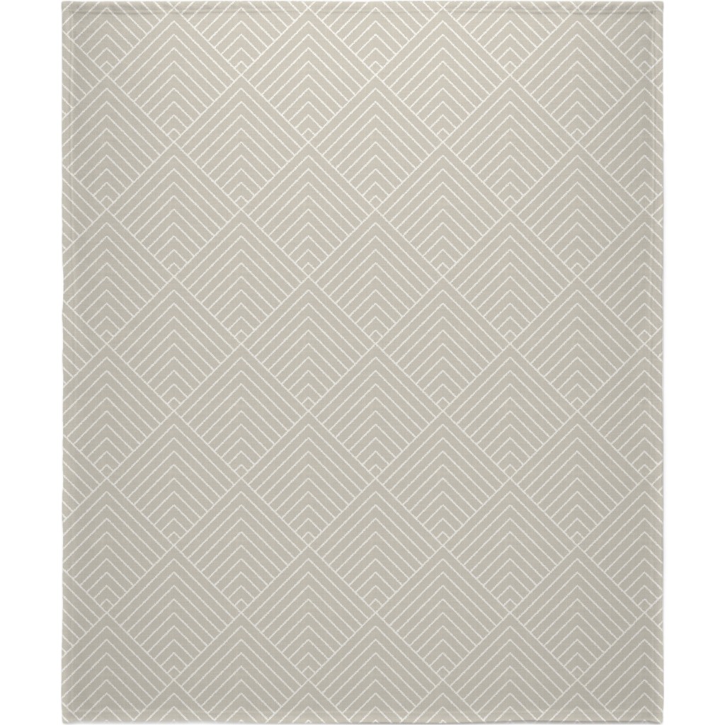 Wright Blanket, Fleece, 50x60, Beige