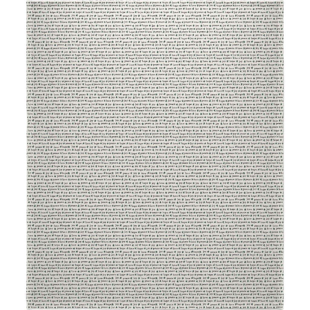 Peace Love Hope Joy - Beige Blanket, Fleece, 50x60, Beige
