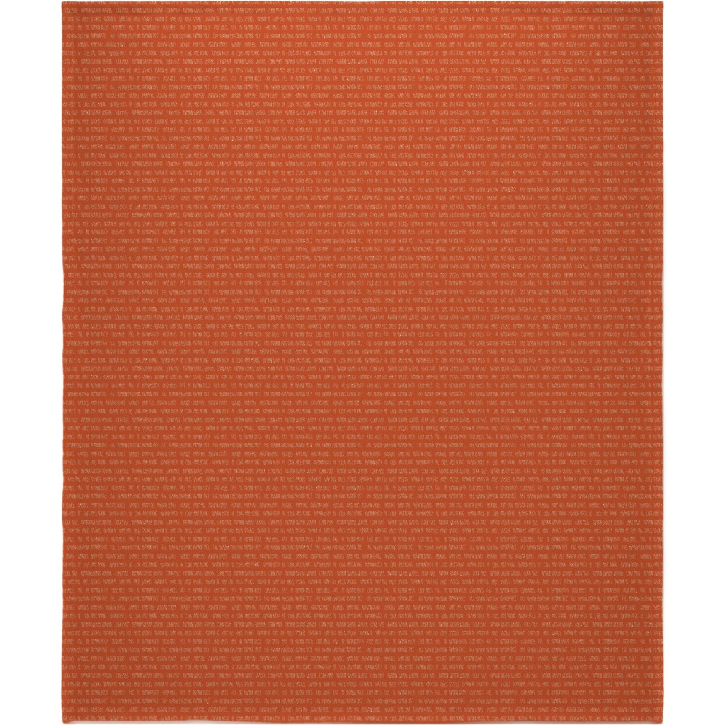 Fall Typography - Orange Blanket, Fleece, 50x60, Orange