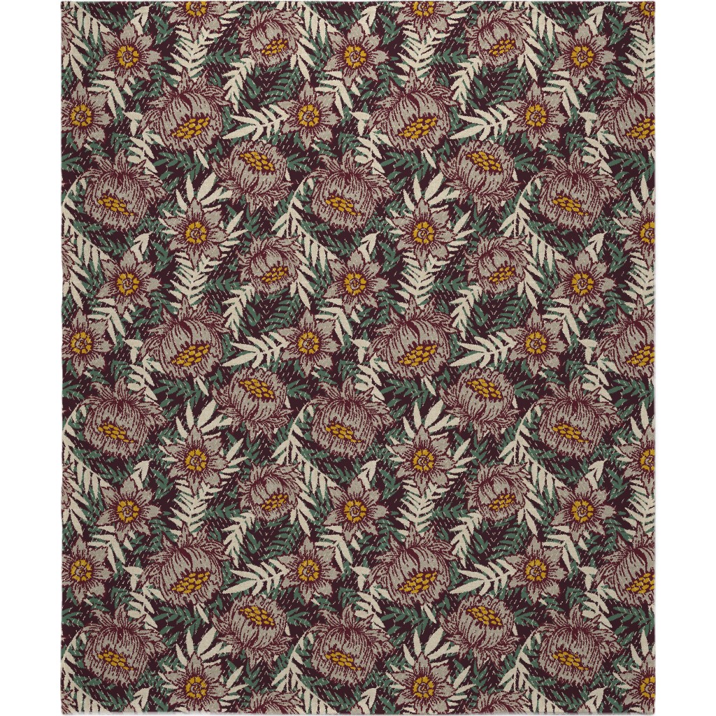 Stella Poppy - Multi Blanket, Fleece, 50x60, Multicolor