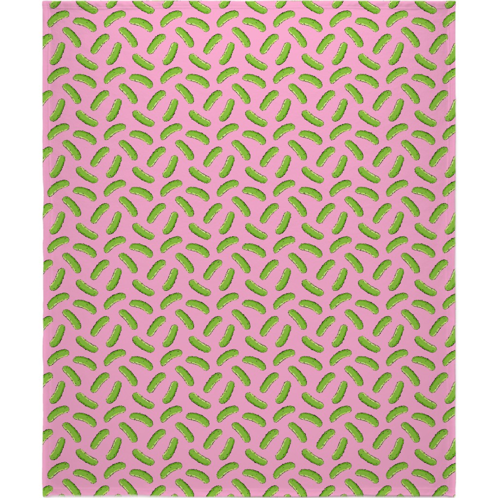 Pickles - Pink Blanket, Fleece, 50x60, Pink