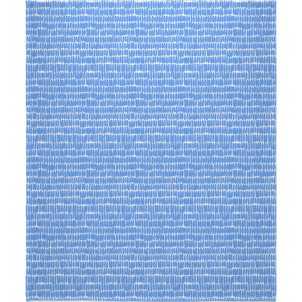 Hatches Blanket, Fleece, 50x60, Blue, Periwinkle