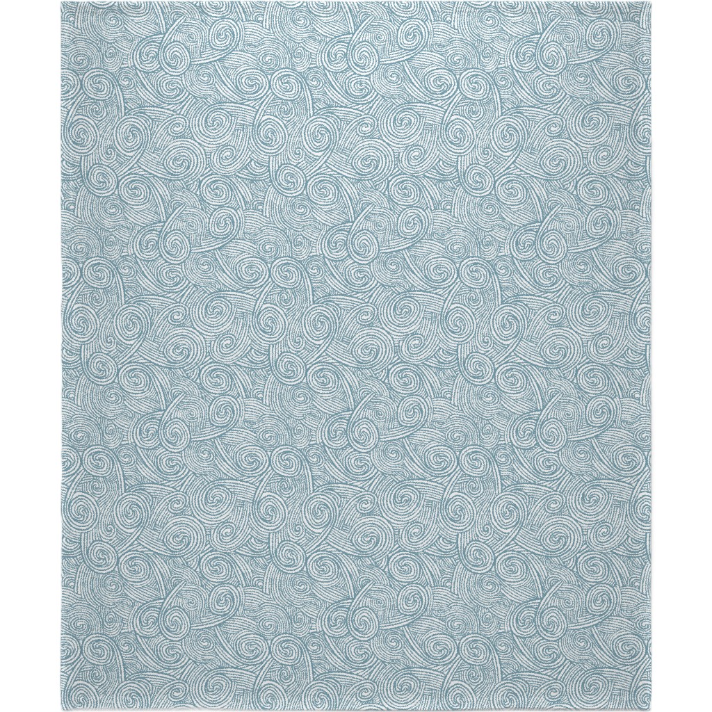 Kahuna Blanket, Fleece, 50x60, Blue, True Blue