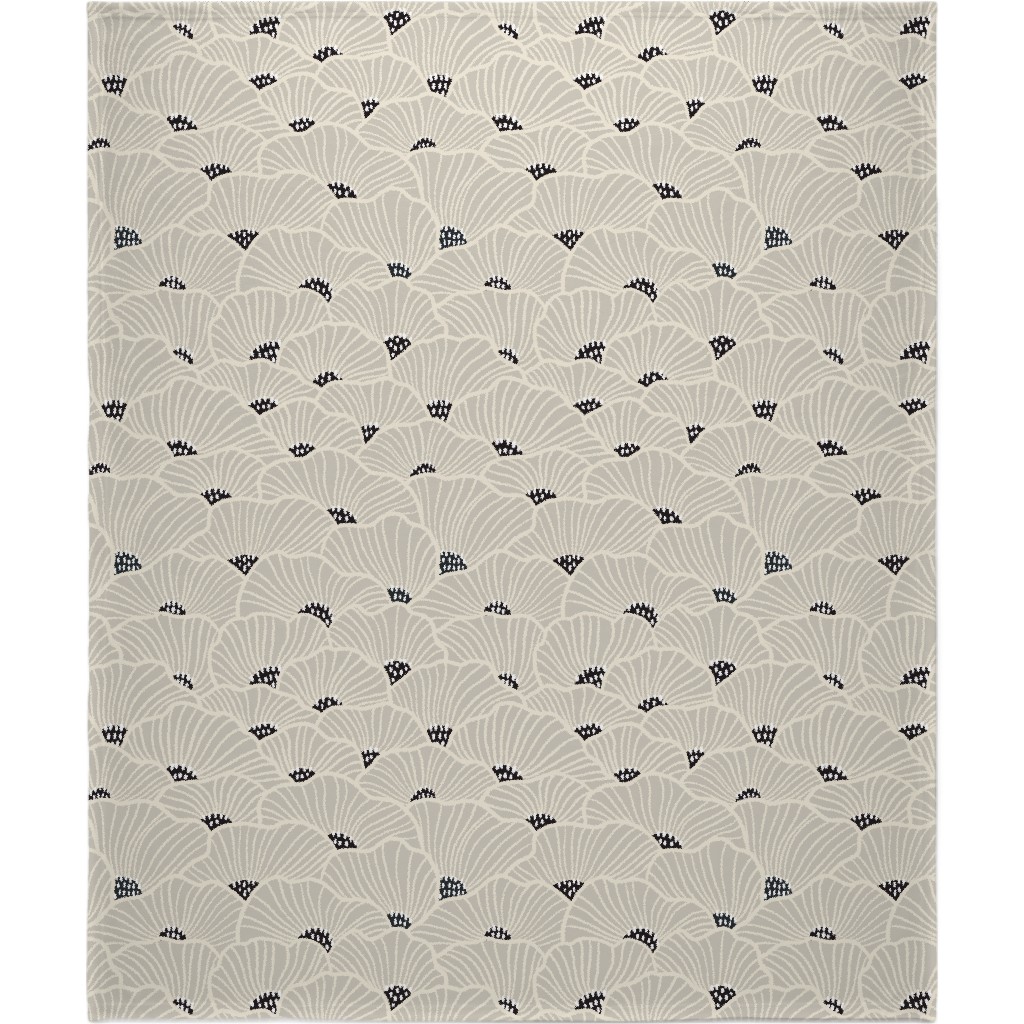 San Diego - Neutral Blanket, Plush Fleece, 50x60, Beige, Pearl