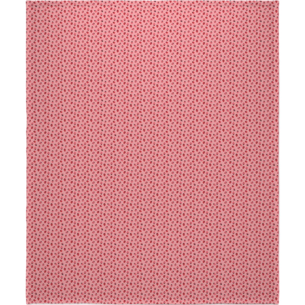 Pink And Red Blanket