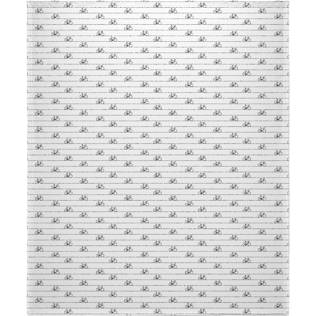 Biking Blanket, Plush Fleece, 50x60, White, White