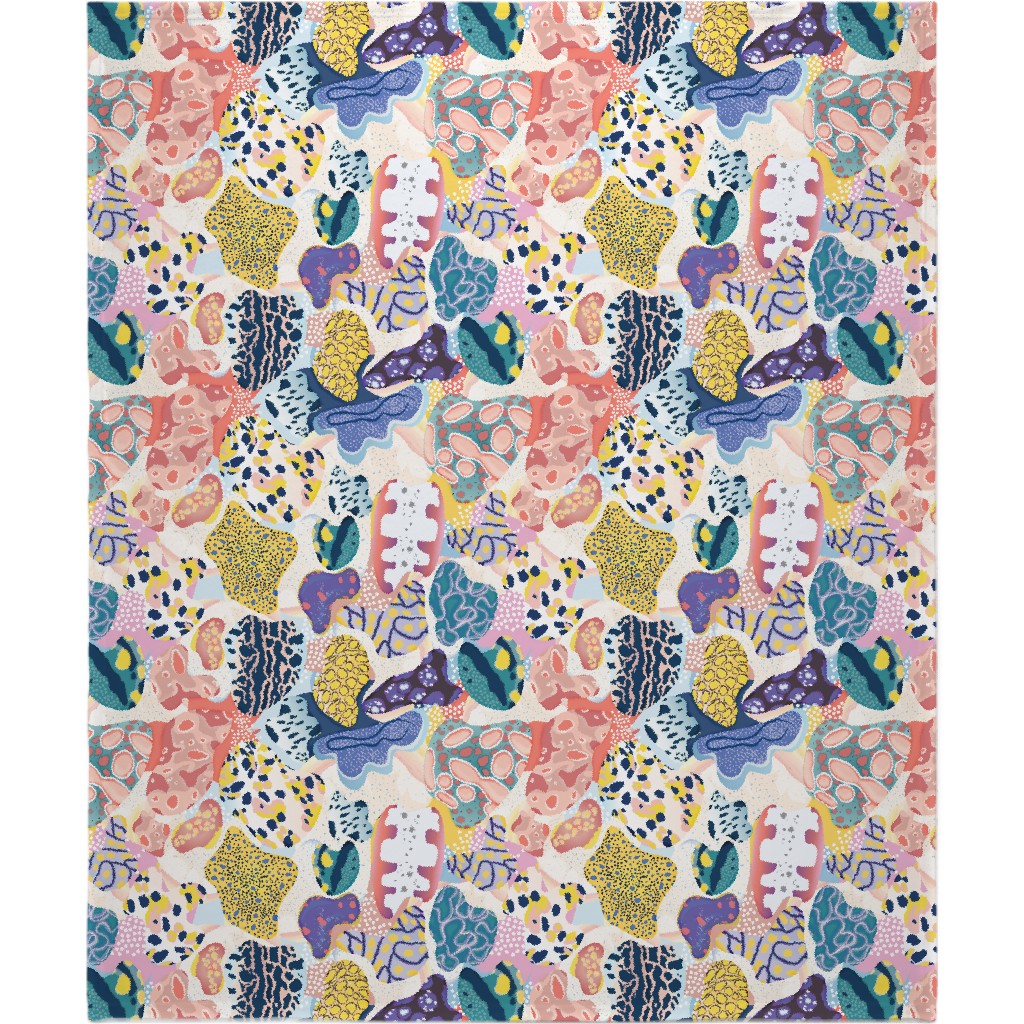 Plush Fleece Photo Blankets: Sea Slug Animal Print - Multi Blanket, Plush Fleece, 50x60