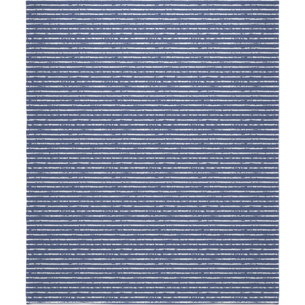 Blue Blanket w/ Wh Trim main image 1