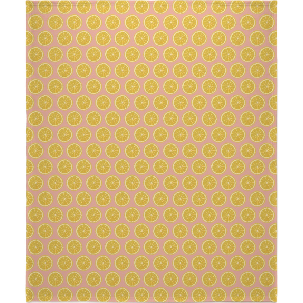Lemon - Pink Blanket, Sherpa, 50x60, Pink