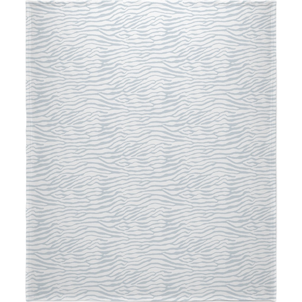 Brackenbury Beach Custom - Blue Blanket, Sherpa, 50x60, Gray, Gray