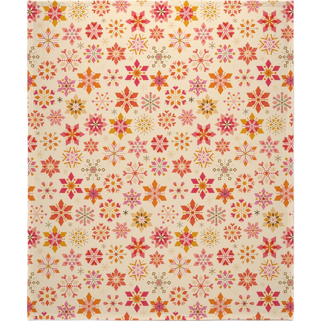 Winter Jewels - Multi Blanket, Sherpa, 50x60, Multicolor