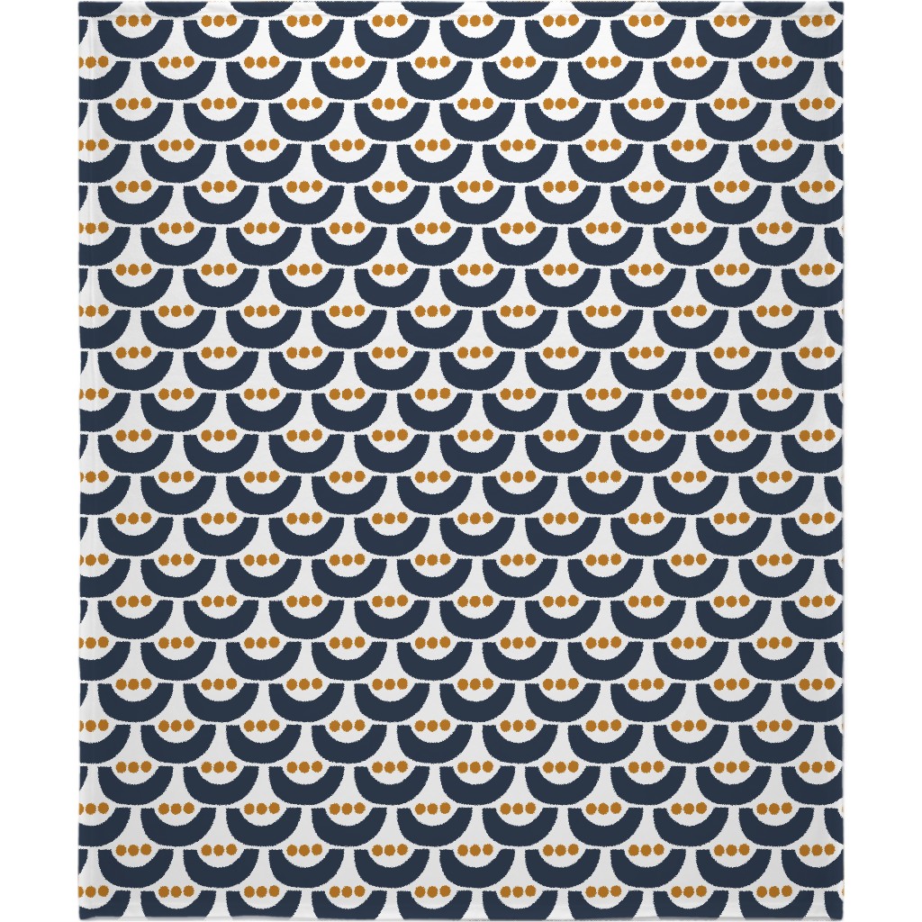 Tulip Blanket, Sherpa, 50x60, Blue