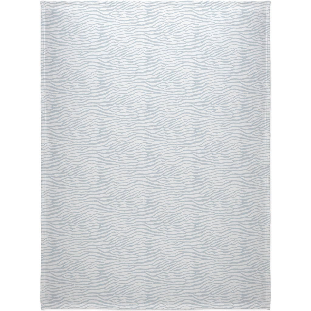 Brackenbury Beach Custom - Blue Blanket, Fleece, 60x80, Gray, Gray