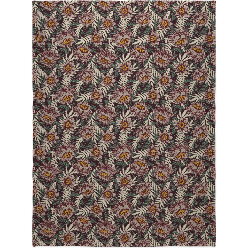 Stella Poppy - Multi Blanket, Fleece, 60x80, Multicolor