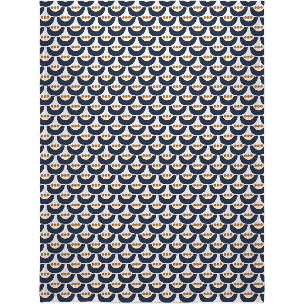 Tulip Blanket, Fleece, 60x80, Blue