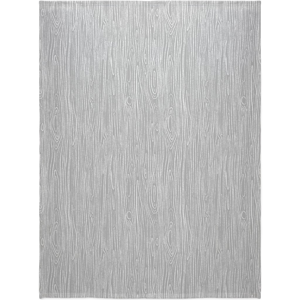 Jackson - Grey Blanket, Fleece, 60x80, Gray, Gray