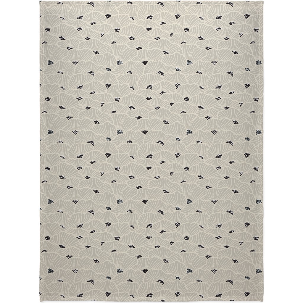 San Diego - Neutral Blanket, Plush Fleece, 60x80, Beige, Pearl