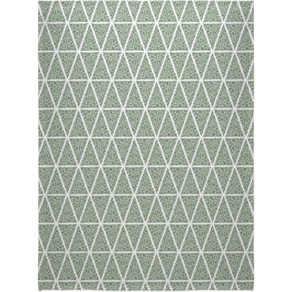 O Christmas Tree, O Christmas Tree - Green Blanket, Plush Fleece, 60x80, Green, Classic Green