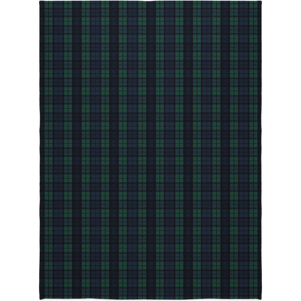 Green Plaid Blanket
