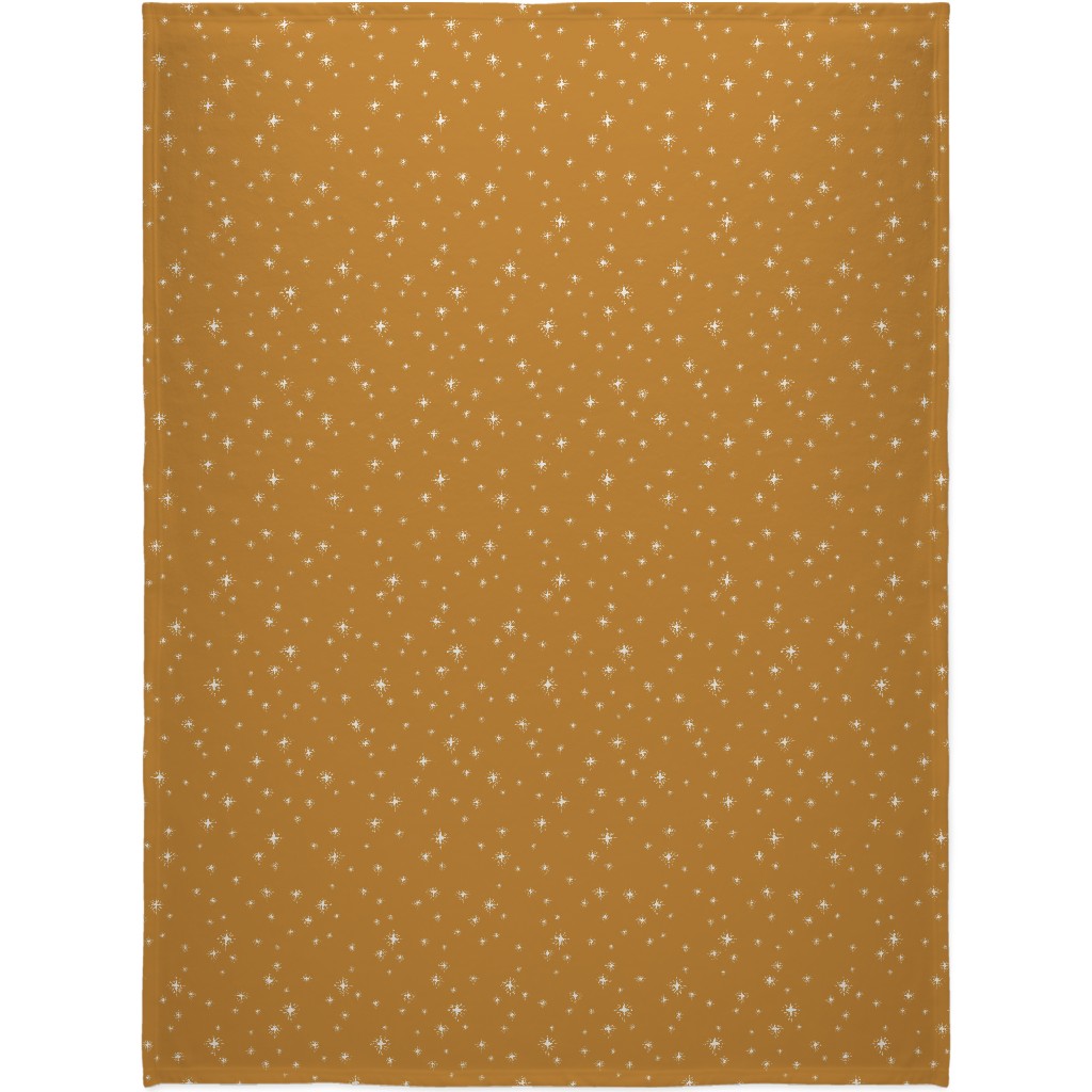 Star Light Star Bright Blanket, Sherpa, 60x80, Yellow, Classic Yellow