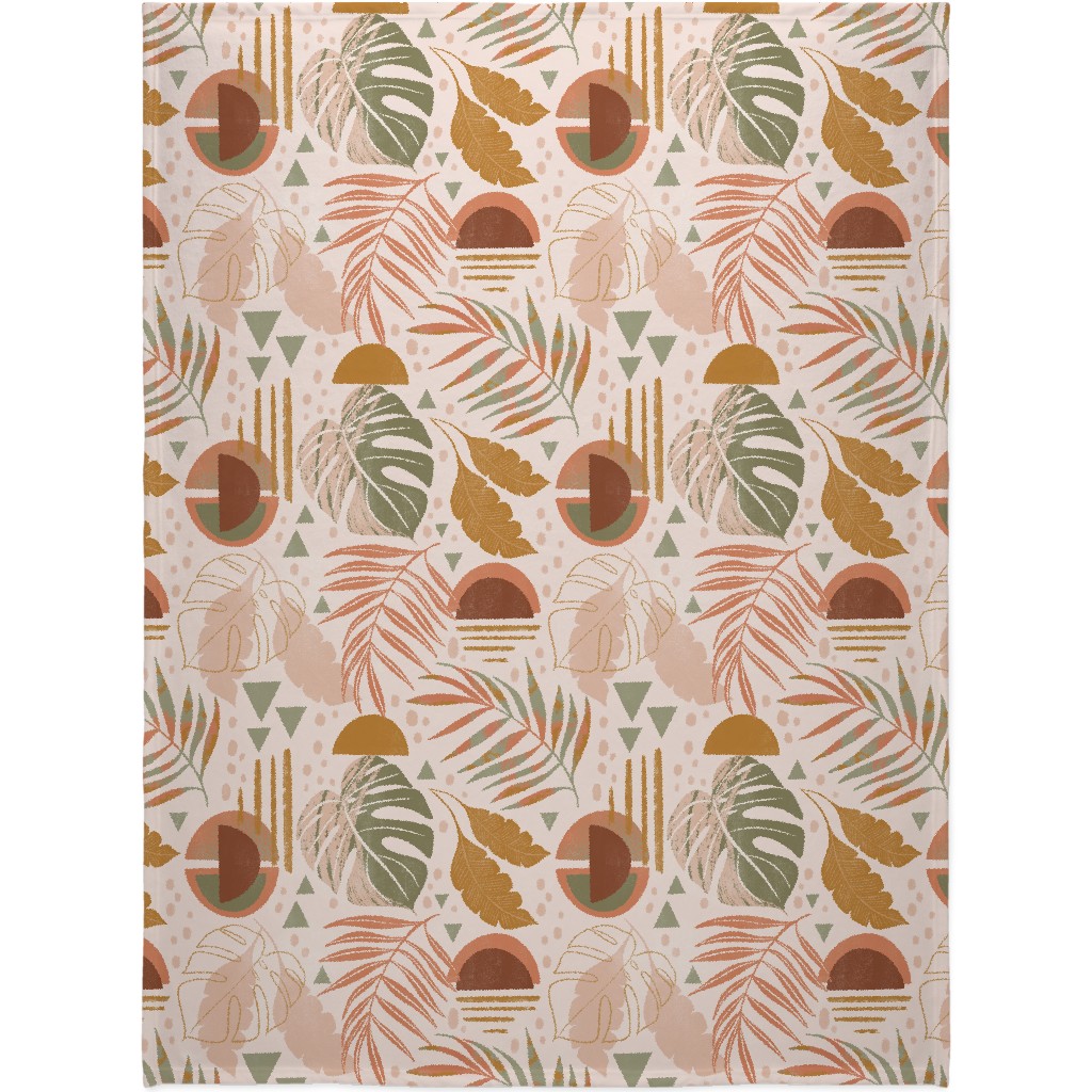 Palm Springs - Multi Blanket, Sherpa, 60x80, Multicolor