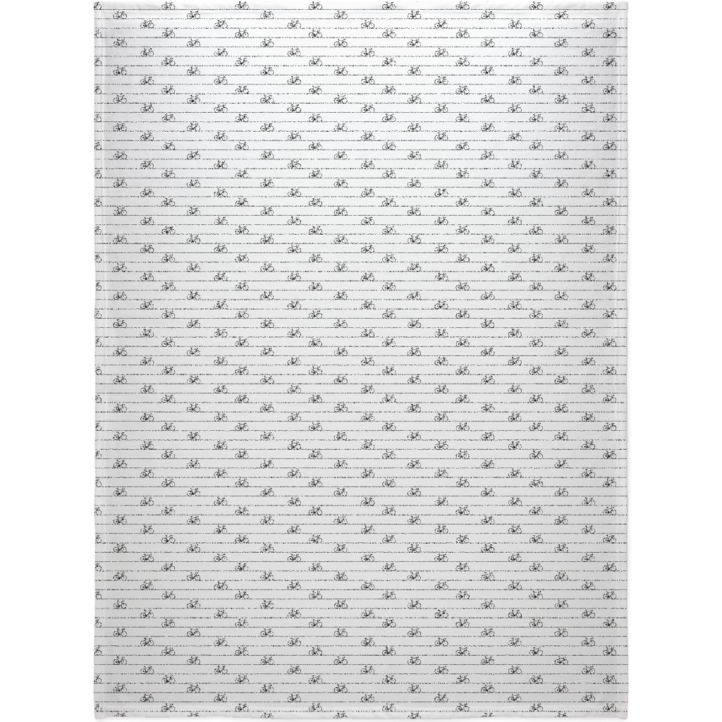 Biking Blanket, Sherpa, 60x80, White