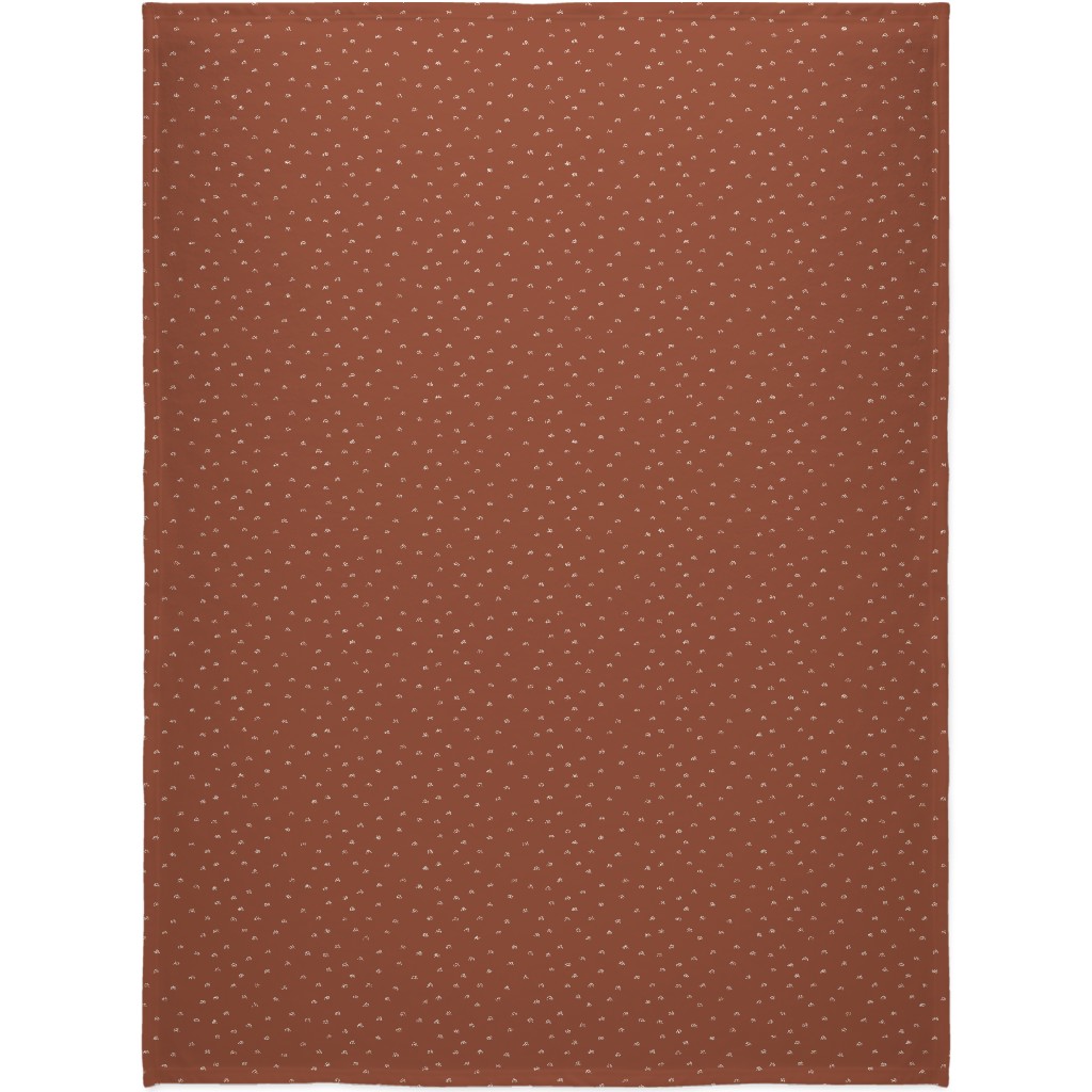 Freehand Rainbows Blanket, Sherpa, 60x80, Brown