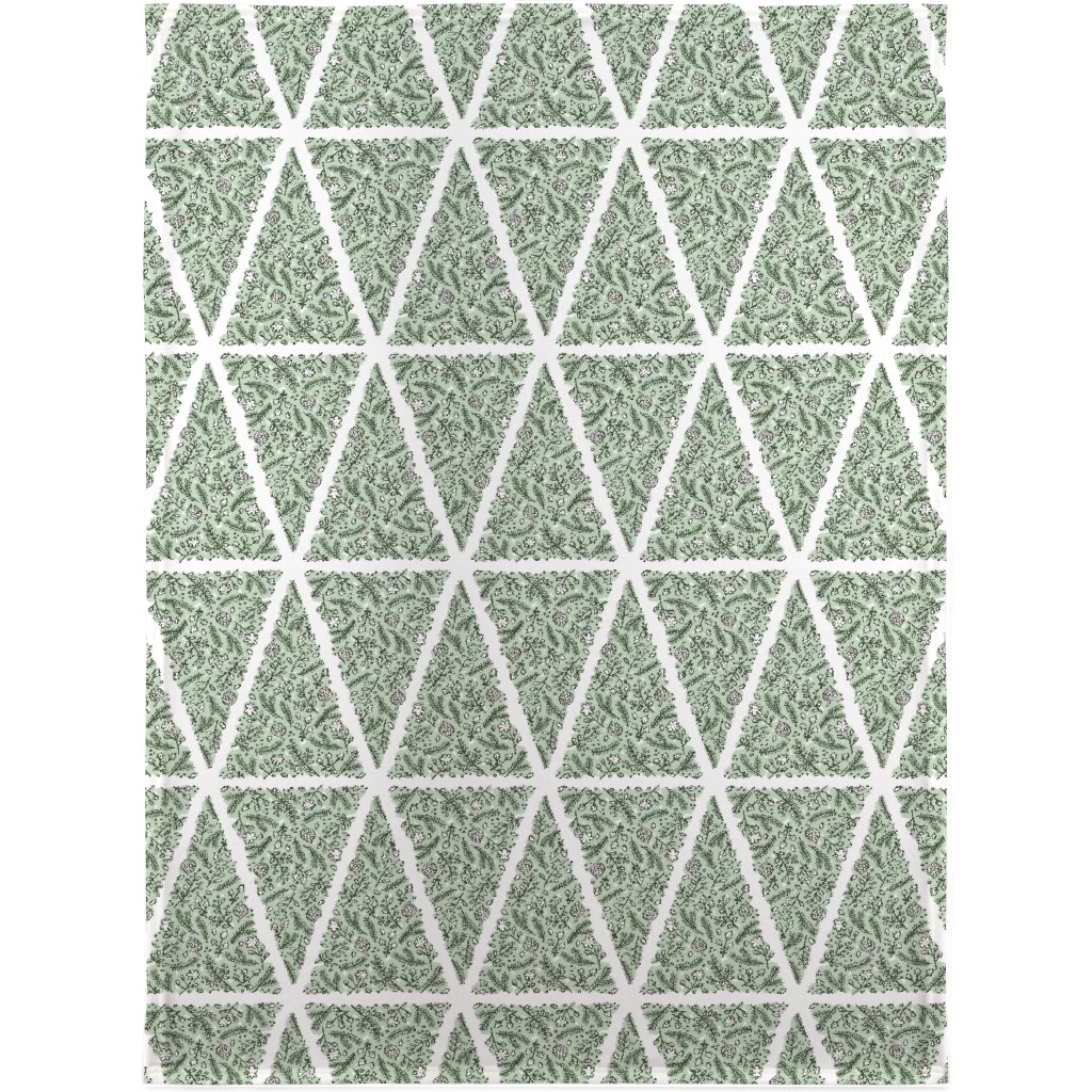 O Christmas Tree, O Christmas Tree - Green Blanket, Fleece, 30x40, Green, Classic Green