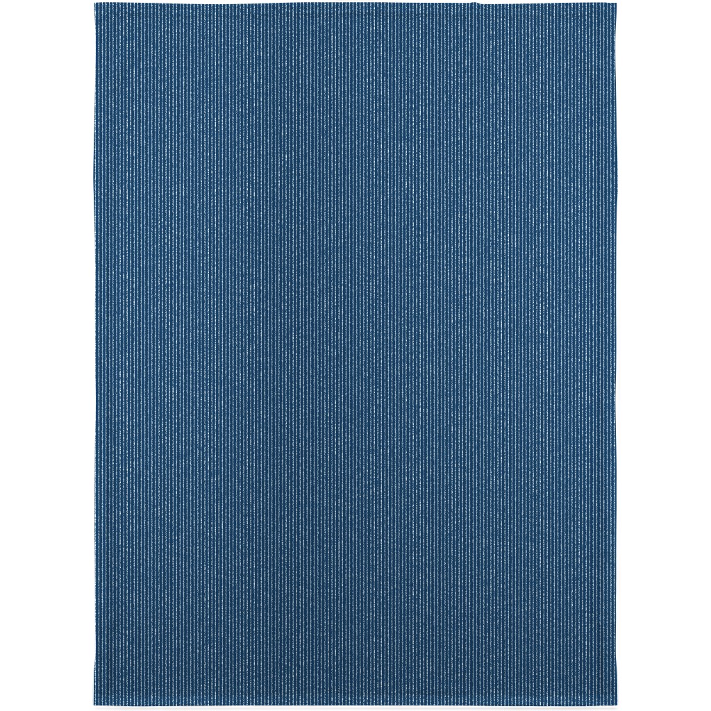 Tennessee Pin Stripe Blanket, Fleece, 30x40, Blue, True Blue