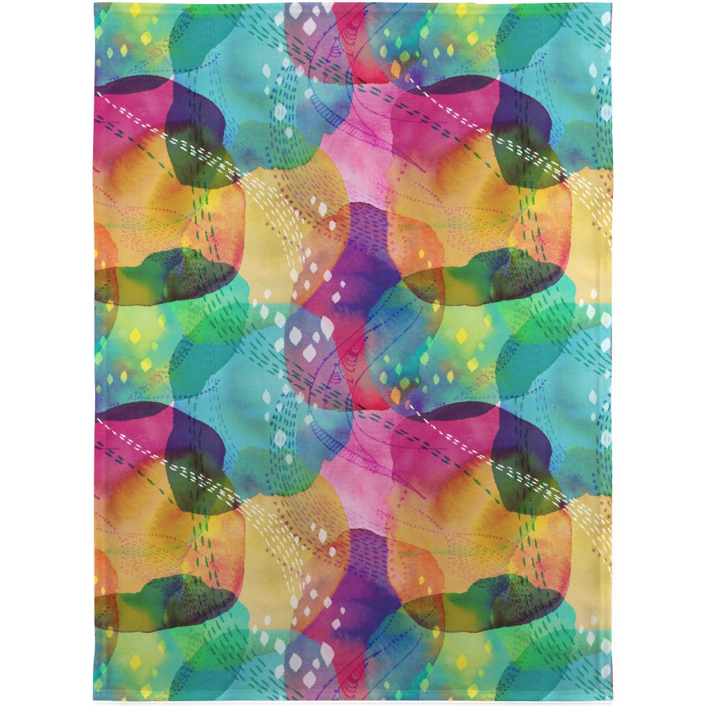 Daydreaming Blanket, Fleece, 30x40, Multicolor