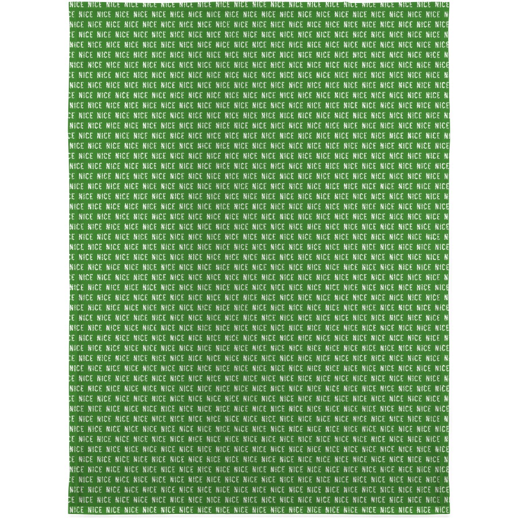 Nice - Green Blanket, Fleece, 30x40, Green