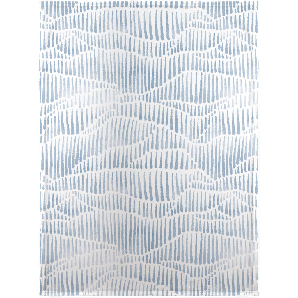 Appalachia - Blue Blanket, Sherpa, 30x40, Blue, True Blue