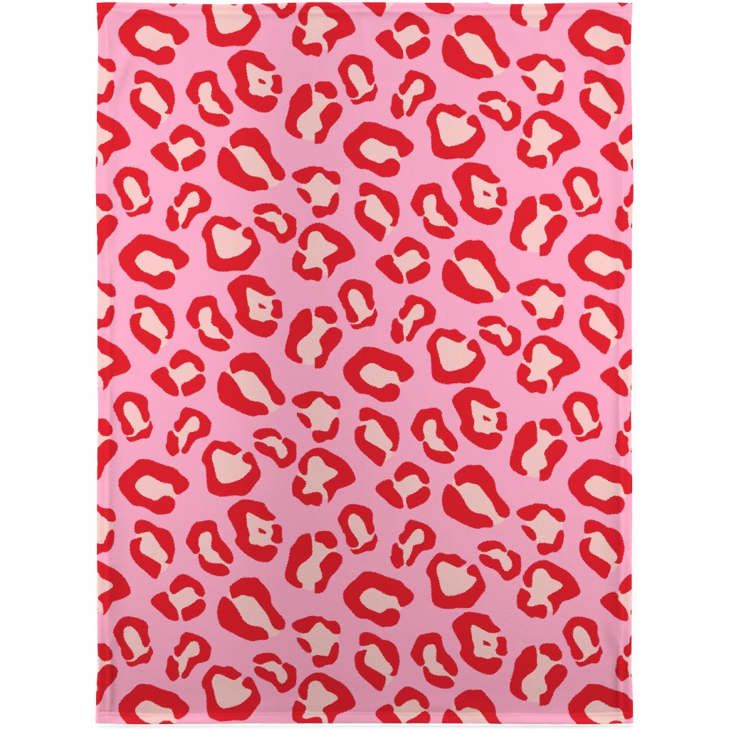Pink And Red Blanket