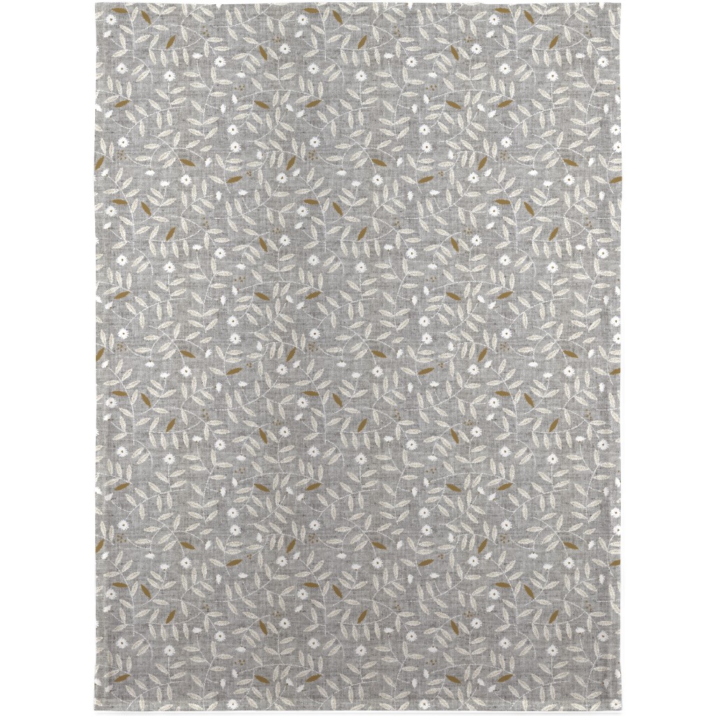 Darcy Blanket, Sherpa, 30x40, Gray