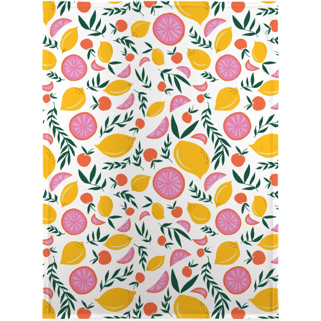Pink And Yellow Blanket