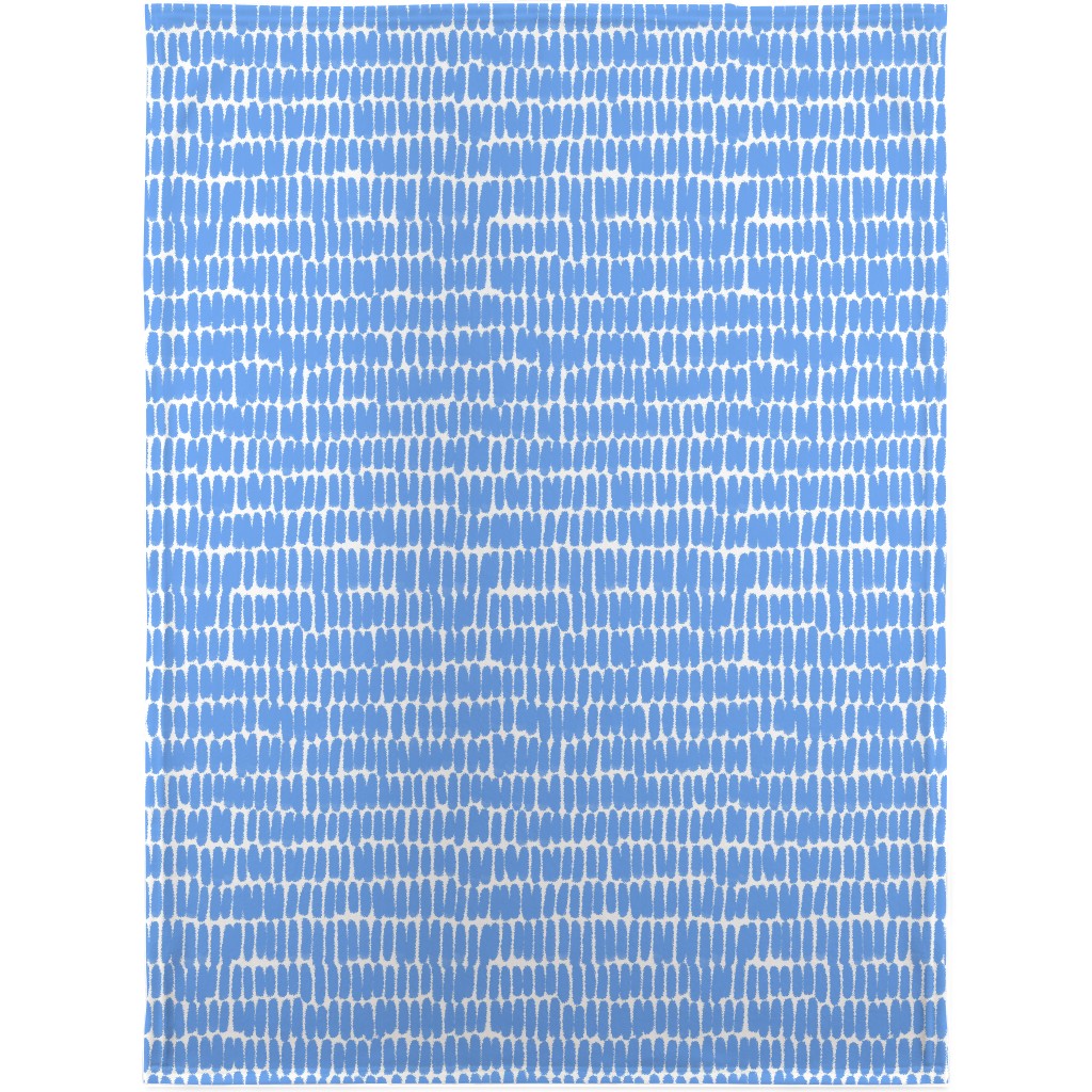 Hatches Blanket, Sherpa, 30x40, Blue, Periwinkle