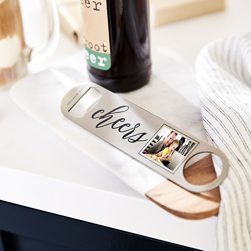 monogram bottle opener