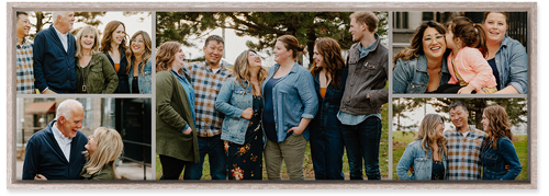 Gallery of Five Pano Wall Art, Rustic, Single piece, Canvas, 12x36, Multicolor, multi