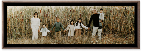 Gallery of One Pano Wall Art, Walnut, Single piece, Canvas, 12x36, Multicolor