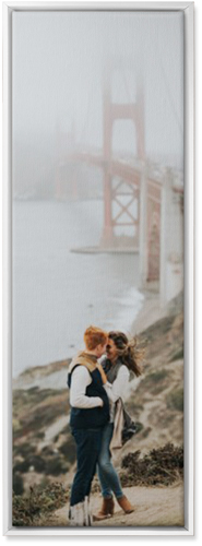 Photo Gallery Portrait Wall Art, White, Single piece, Canvas, 12x36, Multicolor