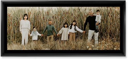 Gallery of One Pano Wall Art, Black, Single piece, Canvas, 10x24, Multicolor