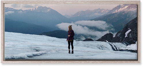 Photo Gallery Square Wall Art, Rustic, Single piece, Canvas, 10x24, Multicolor