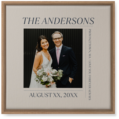 Editorial Snapshot Wall Art, Natural, Single piece, Canvas, 16x16, Beige, elderflower