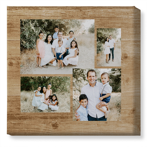 Rustic Collage Framed Canvas Print | Wall Art | Shutterfly