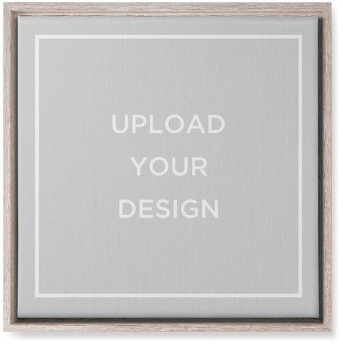 Upload Your Own Design Landscape Wall Art, Rustic, Single piece, Canvas, 16x16, Multicolor