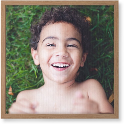 Photo Gallery Portrait Wall Art, Natural, Single piece, Canvas, 16x16, Multicolor