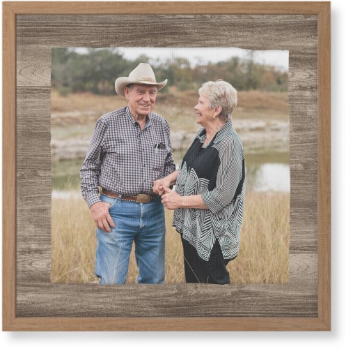 Countryside Portrait Wall Art, Natural, Single piece, Canvas, 16x16, Brown