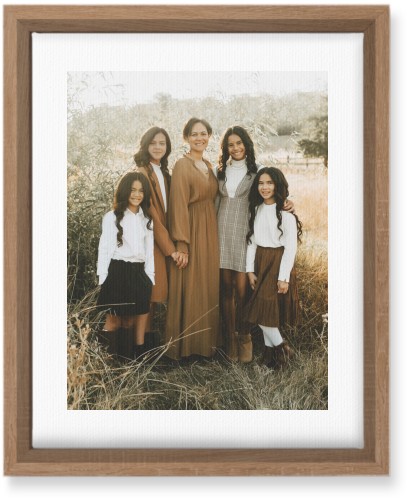Simple Gallery of One Border Portrait Wall Art, Natural, Single piece, Canvas, 8x10, Multicolor